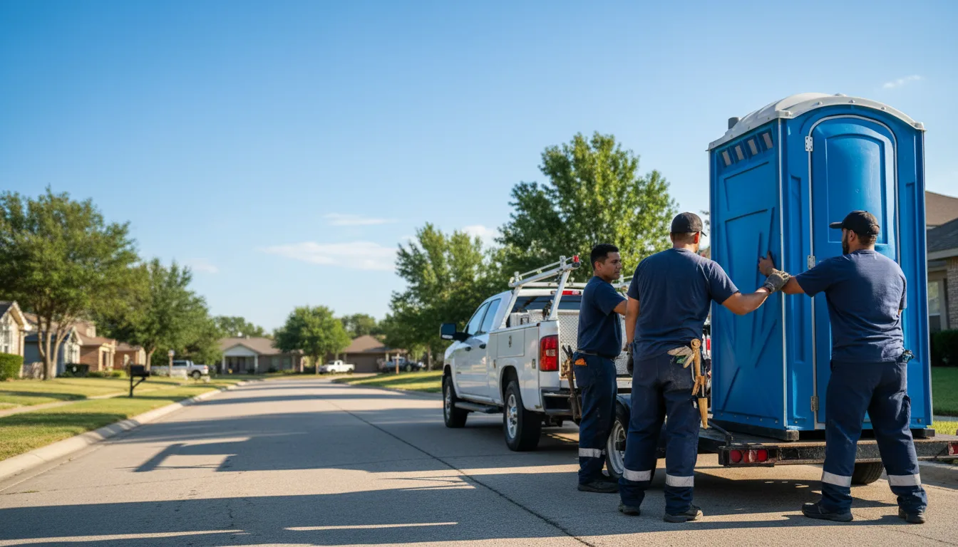Portable Toilet Rental in Clarita, OK near me
